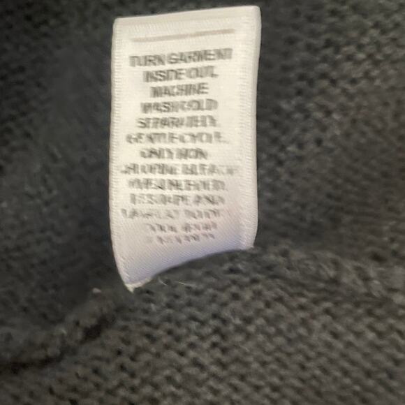 Cato Women Tunic Sweater 22/24 Black Crochet Lace Cut Out Sleeve Whimsigoth Boho - Picture 13 of 15